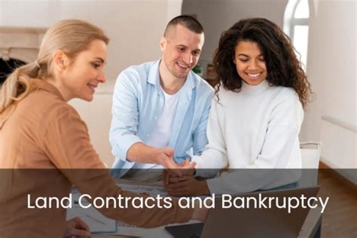 What happens to land contract in bankruptcy?