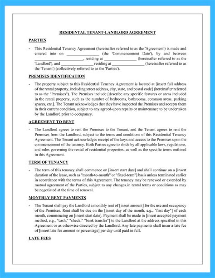 What happens when a tenant lease ends?