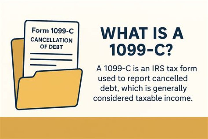 What is a 1099-C Cancellation of Debt?