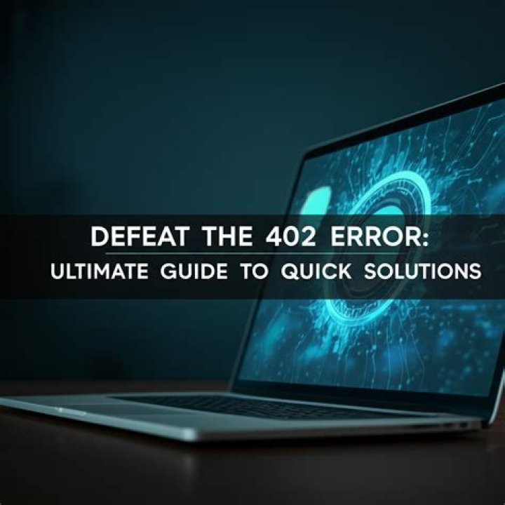 What is a 402 error?