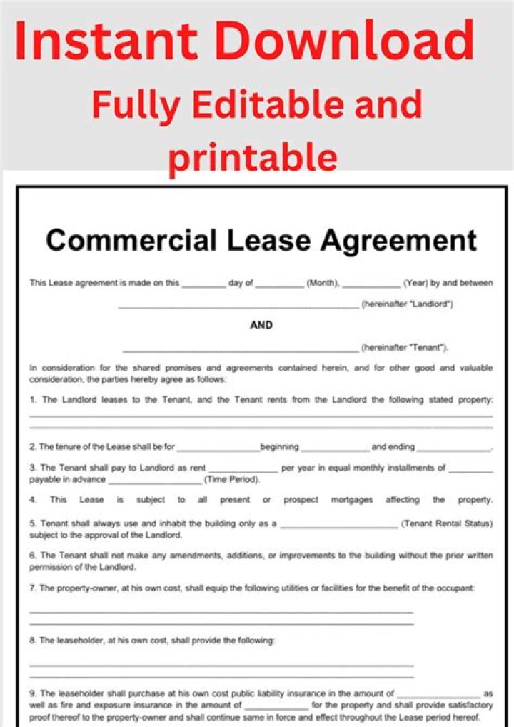 What is a commercial head lease?