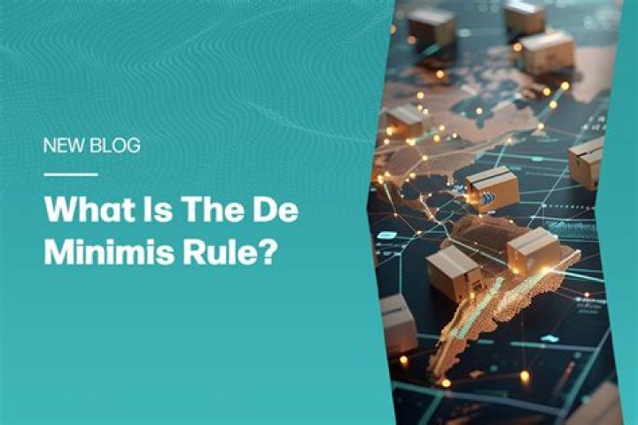 What is a de minimis crime?
