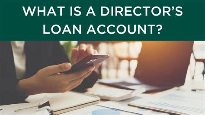 What is a directors loan account in credit?