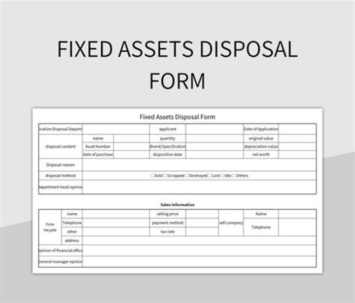 What is a fixed asset disposition?