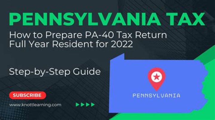 What is a form PA-40?
