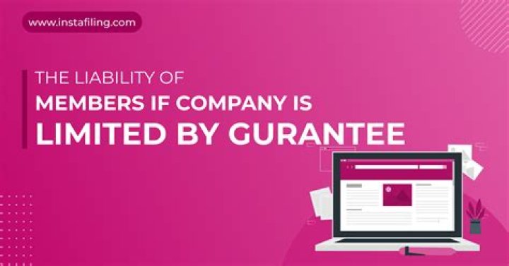 What is a limited company limited by guarantee?