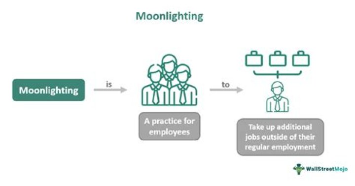 What is a moonlighting physician?
