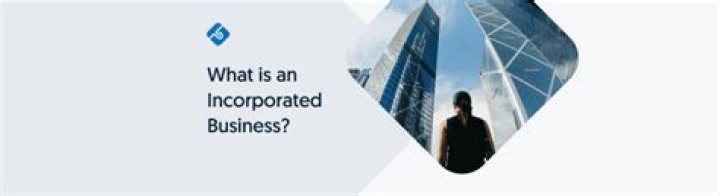 What is a not incorporated business?