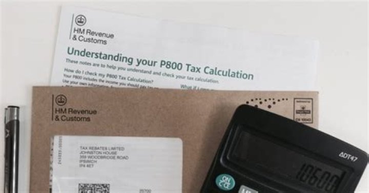 What is a P800 tax calculation?