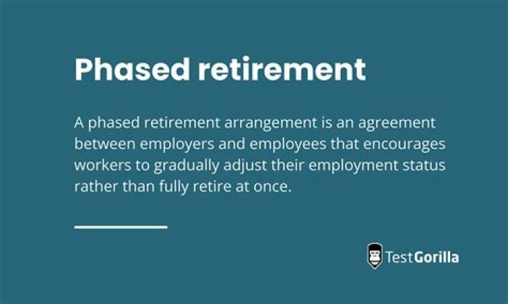 What is a phased retirement agreement?