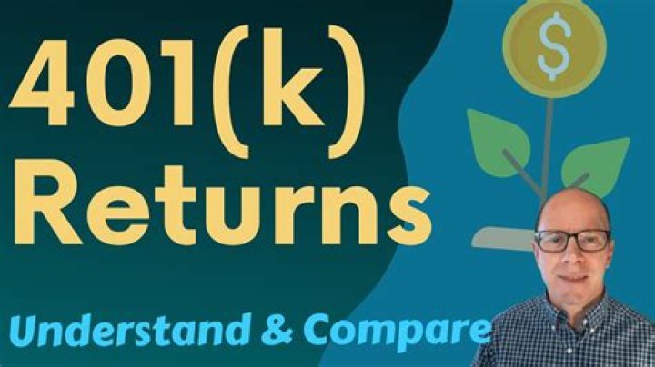 What is a realistic rate of return on 401k?