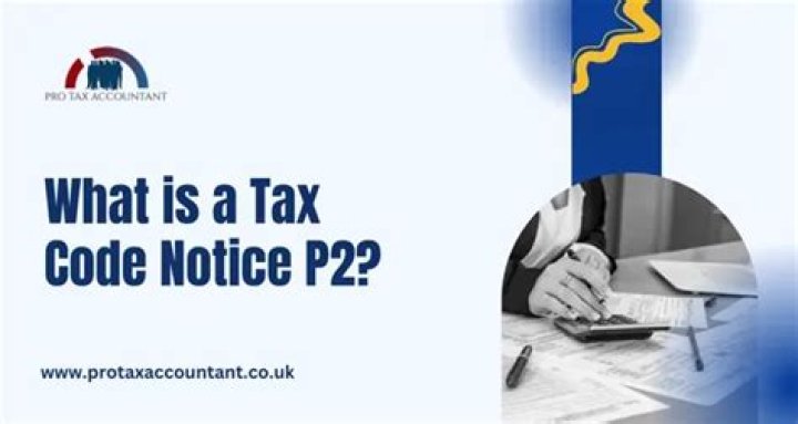 What is a tax code notice letter?