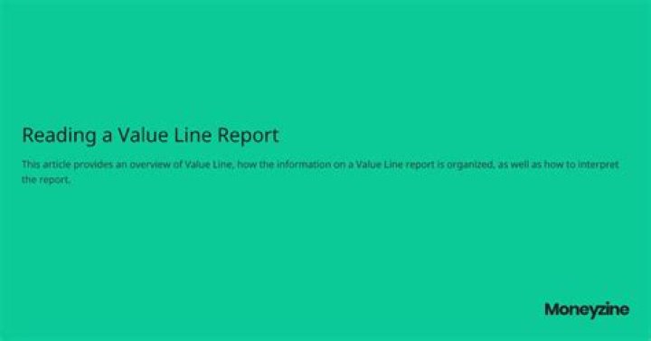 What is a Value Line report?