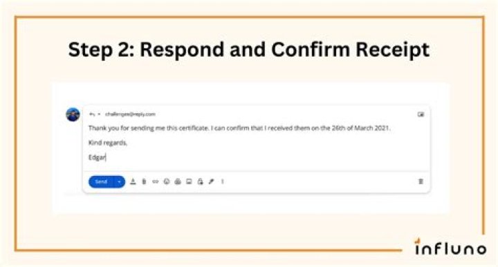 What is an example of a confirming question?