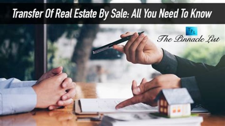 What is an inter family transfer of real estate?
