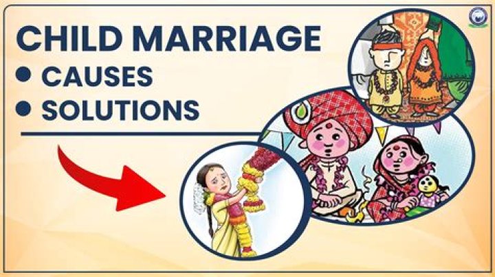 What is child marriage Short answer?