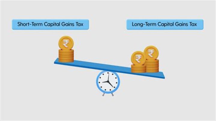 What is considered a long-term gain in stocks?