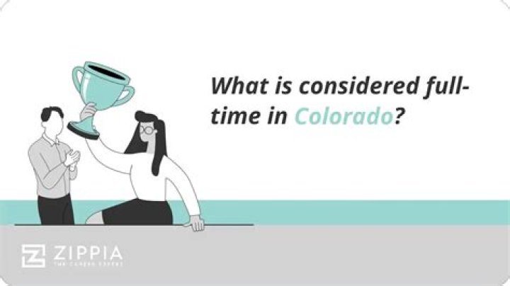 What is considered full-time employed?