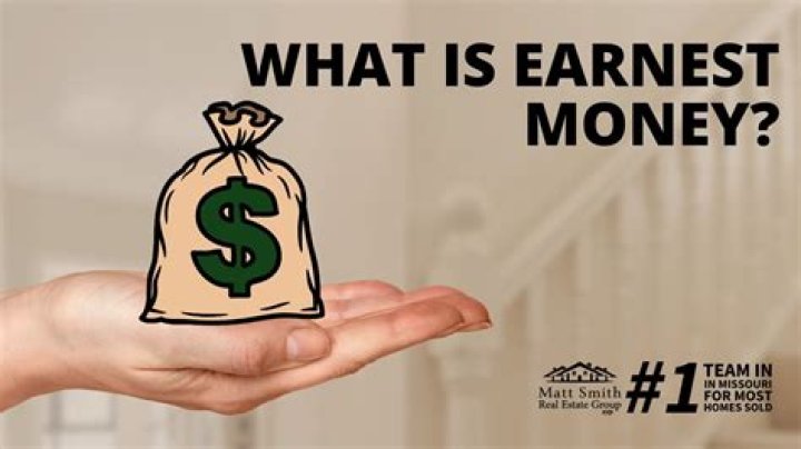 What is forfeited earnest money?