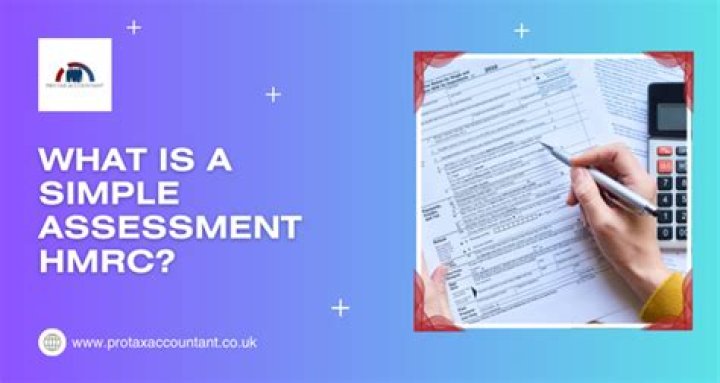 What is HMRC simple assessment?