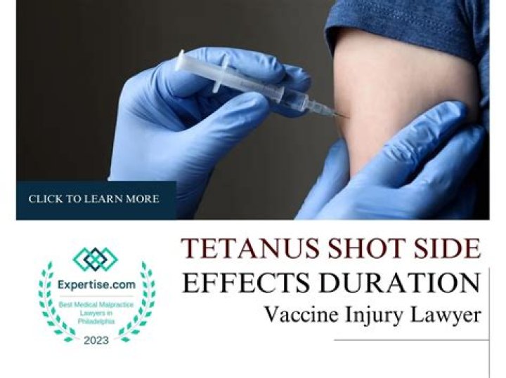 What is in a tetanus shot?