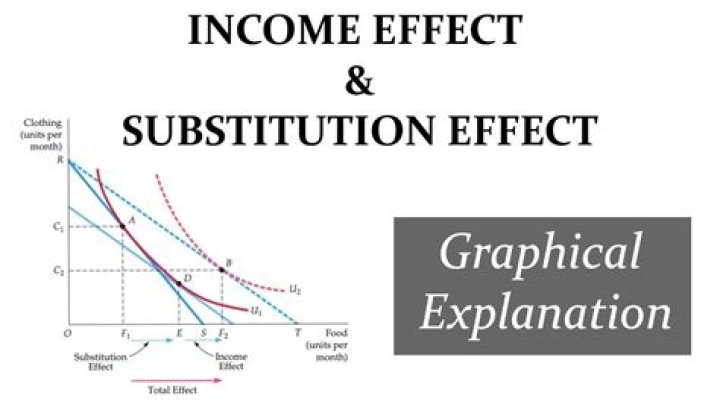 What is income effect and substitution effect?