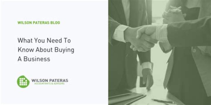 What is it called when you buy a business from someone else?