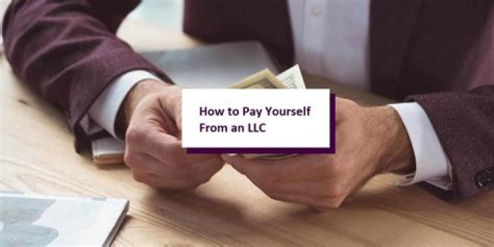 What is it called when you pay yourself from an LLC?