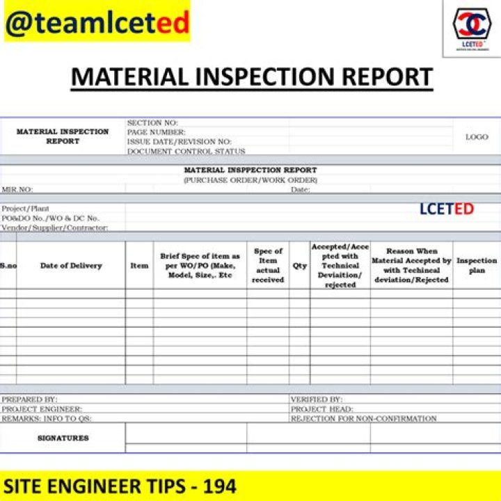 What is physical inspection?