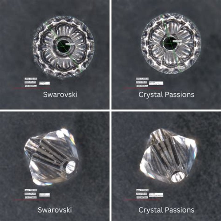 What is similar to Swarovski crystal?