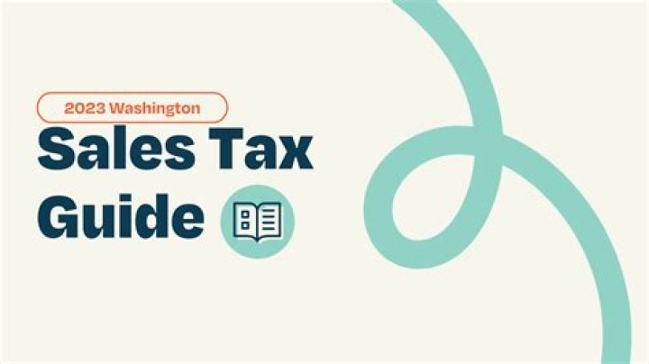 What is subject to sales tax in Washington state?