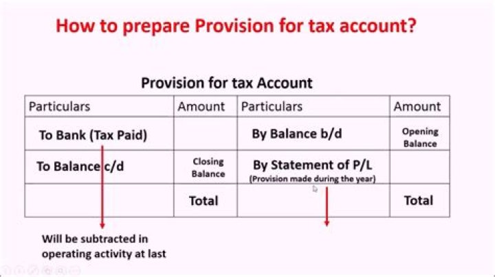 What is tax provision preparation?