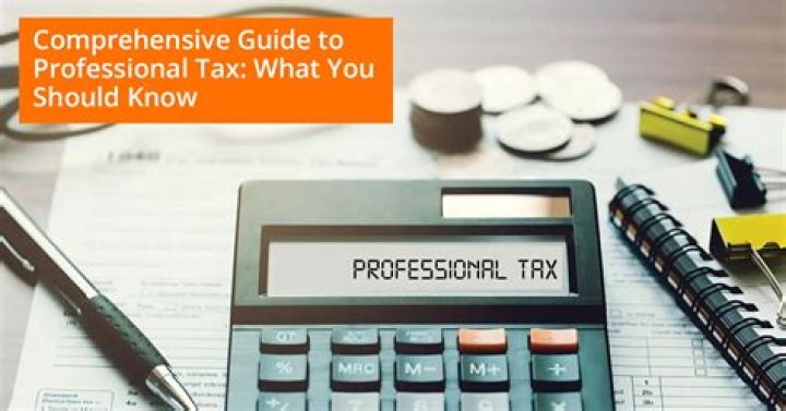 What is the applicability of professional tax?