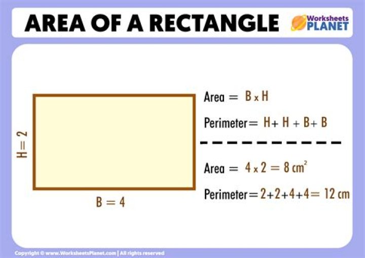 What is the formula of rectangular?