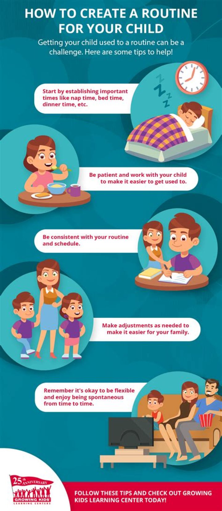 What is the importance of routine?