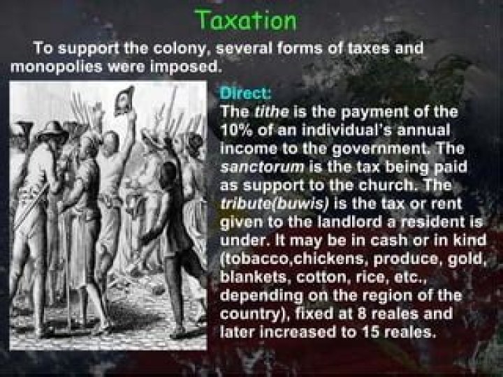 What is the name of the tax imposed by the church?