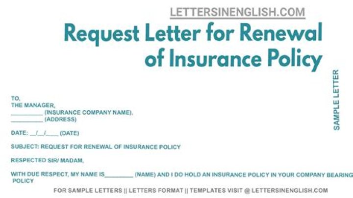 What is the purpose of renewal notice in insurance?