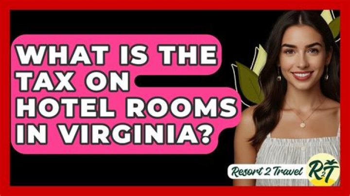 What is the tax on hotel rooms in Virginia?
