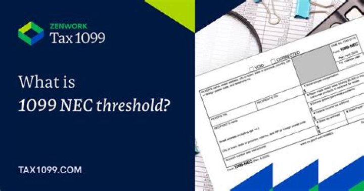 What is the threshold for 1099-NEC?
