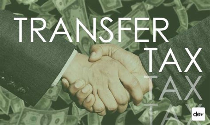 What is transfer tax in DC?