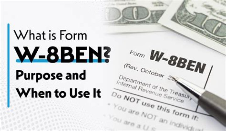 What is W-8BEN E used for?