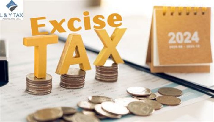What items have excise tax added to?