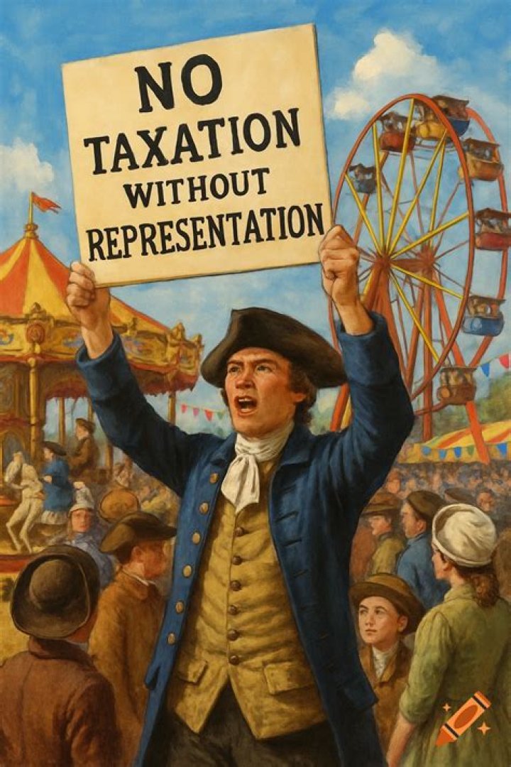 What kind of taxation did the colonists support?