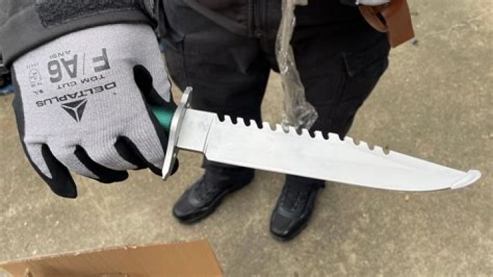 What length does a knife become illegal?