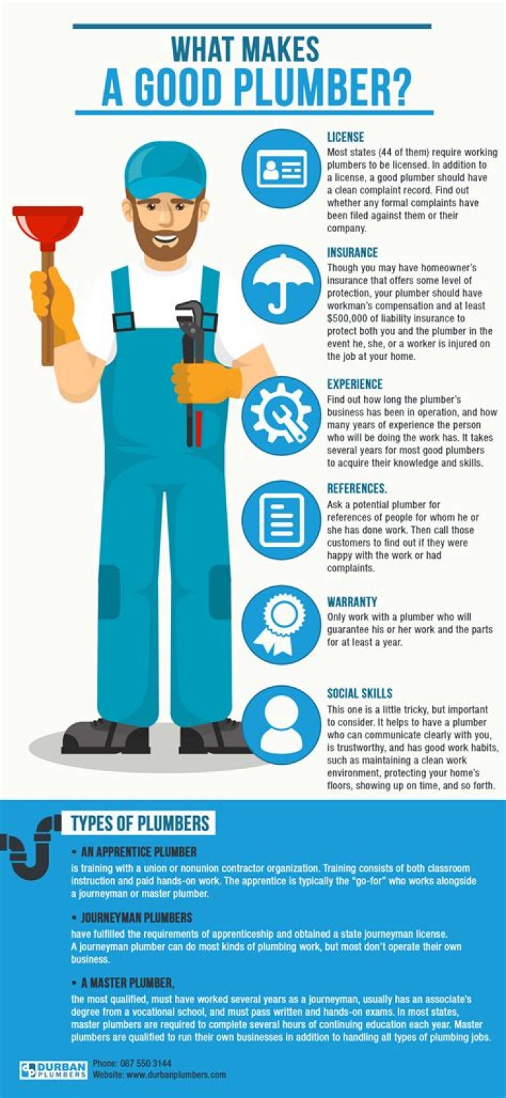 What makes a great plumber?