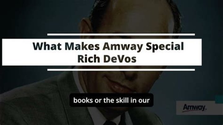 What makes Amway special?