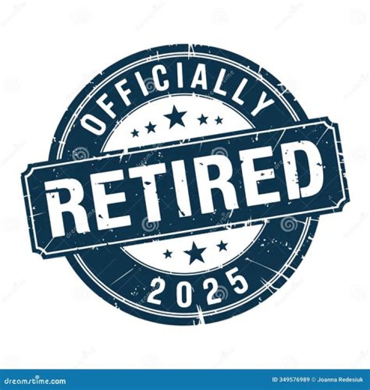 What makes you officially retired?