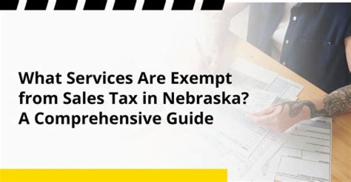 What services require sales tax in Nebraska?