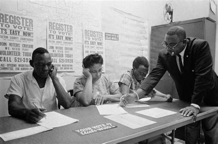 What test prevented African Americans from voting?