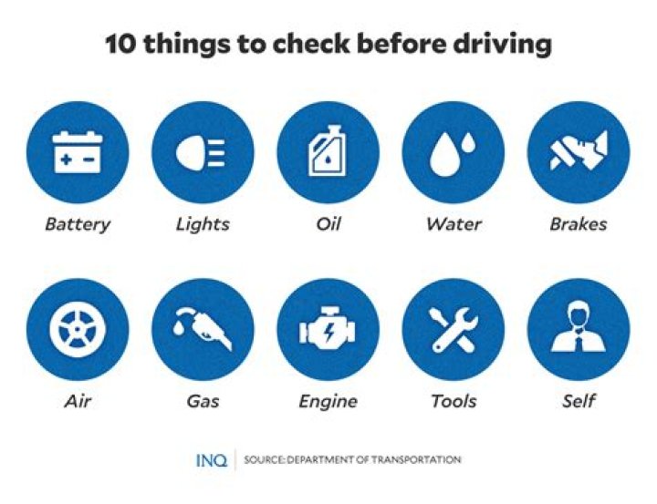 What to check before driving a truck?